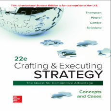 Crafting _ executing strategy the quest for competitive advantage _ concepts and cases Crafting _ executing strategy the quest for competitive advantage _ concepts and cases